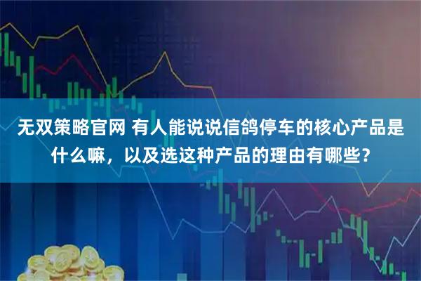 无双策略官网 有人能说说信鸽停车的核心产品是什么嘛，以及选这种产品的理由有哪些？