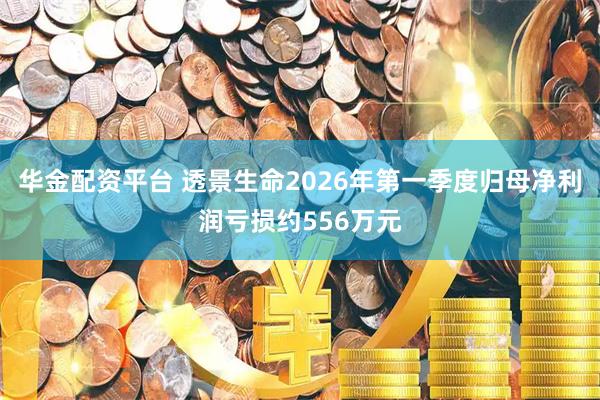 华金配资平台 透景生命2026年第一季度归母净利润亏损约556万元